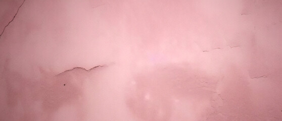 Fototapeta premium Fond rose avec texture grunge rose vif sur les bordures dans un style vintage ancien et centre de couleur pastel doux