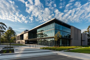 Obraz premium Contemporary Exterior Building