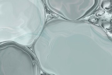 泡の背景イラスト