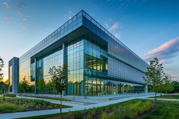 Obraz premium Contemporary Exterior Building