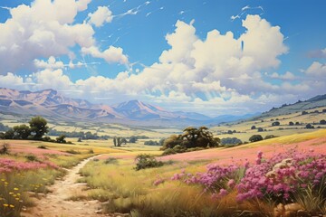 Summer landscapes - Generative AI