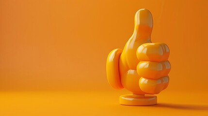 Confidence Gesture A figure making a confident gesture, such as a thumbsup or a raised fist