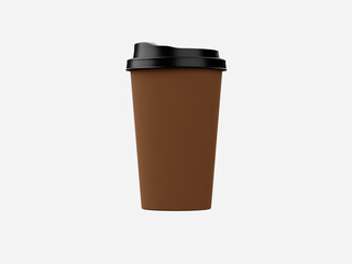 Stylish Brown Coffee Cup for Daily Coffee Ritual