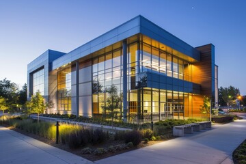 Contemporary Exterior Building