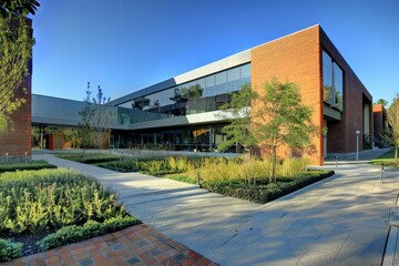 Obraz premium Contemporary Exterior Building