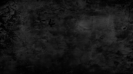 Black background vector illustration with vintage distressed grunge texture and dark gray charcoal color paint, black stone, cement or concrete wall