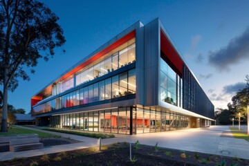 Obraz premium Contemporary Exterior Building