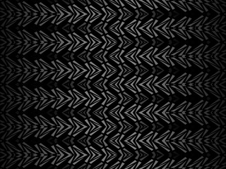 Black metal texture steel background. Perforated metal sheet.