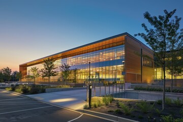 Contemporary Exterior Building