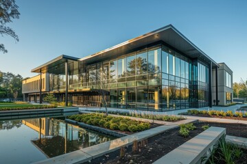 Contemporary Exterior Building