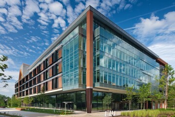 Obraz premium Contemporary Exterior Building