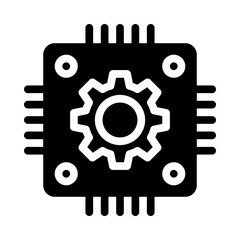 cpu glyph icon