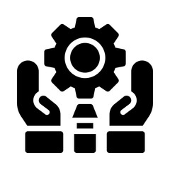 support glyph icon
