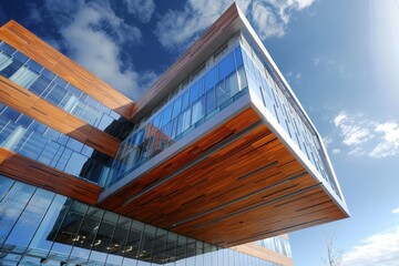 Fototapeta premium Contemporary Exterior Building