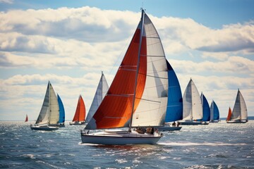 Summer sailing regattas - Generative AI