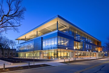 Obraz premium Contemporary Exterior Building