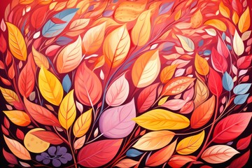 Fall foliage - Generative AI