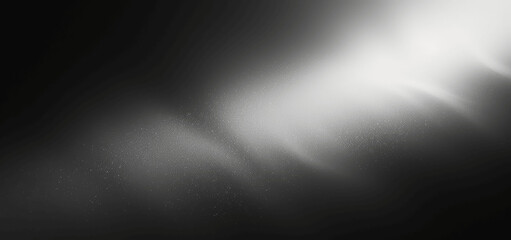 Elegant Grey Gradient Texture Background with Smooth Grainy Monochrome Design