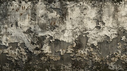 Texture of a dirty wall with deteriorated cement plaster generated based on height mapping