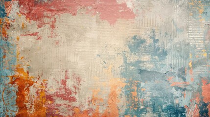 Texture Background with Retro Paint Grunge