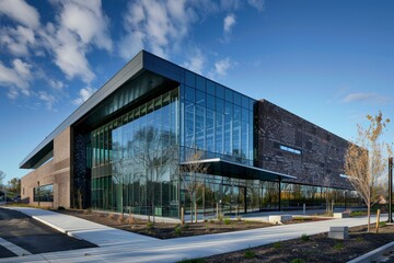 Obraz premium Contemporary Exterior Building