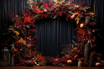 Wreaths and garlands - Generative AI