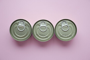expire date on food can on white background ,