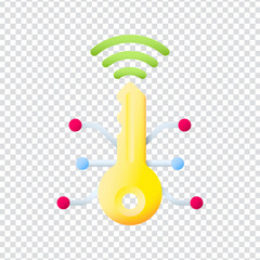 Smart key icon vector design in eps 10