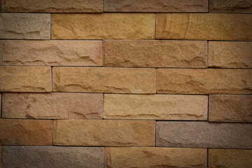 blank old brick wall background, interior and exterior design