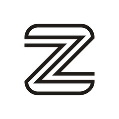 Monogram Z. Design vector Z logo. Monogram initial letter mark Z logo design. Monogram design vector logo. Monogram initial letter mark Z logo design. Simple Z monogram. Monogram Z design logo