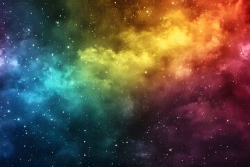 Mystical Cosmic Vortex Swirling Through The Cosmos