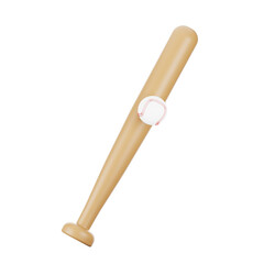 3d rendering baseball icon. 3d sport icon concept