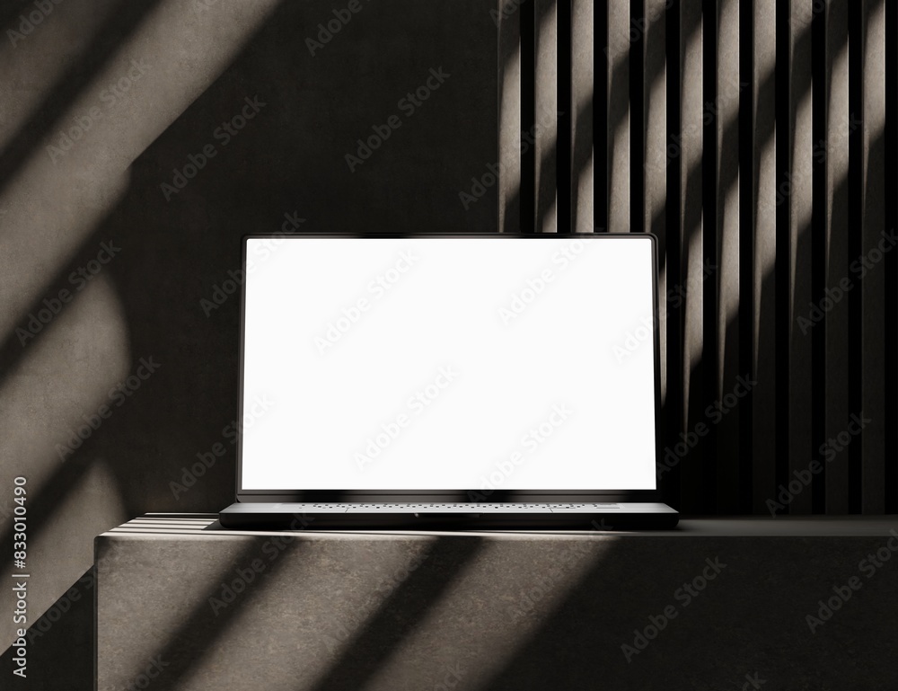 Canvas Prints responsive web design and website mockup, devices mock up, smartphone desktop tablet laptop template