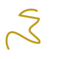 Colorful Squiggly Lines Vector 