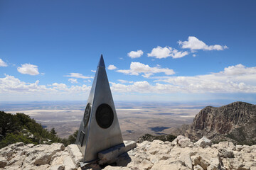 Guadalupe Peak at Guadalupe Mountains National Park, Texas
