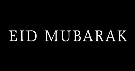 Eid ul adha Eid ul fitr Mubarak gold luxurious elegant typography asset. Introduction title outro for vlogs movies music videos regarding Ramazan, hajj etc. Metallic simple Eid text animation.