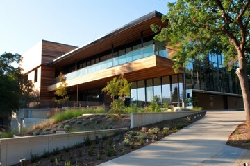 Obraz premium Contemporary Exterior Building