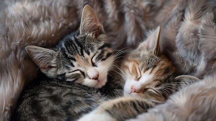 Capture candid and humorous expressions of cats being hugged, showing the quirky and endearing side of feline companionship that brings joy to their owners Hug Your Cat Day