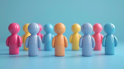 Group Discussion A small group of people engaged in conversation, indicating networking in a casual setting