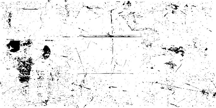 Abstract dirt texture seamless pattern. Dust spray of black drops of ink isolated on white background , random spots . alpha mask vector illustration