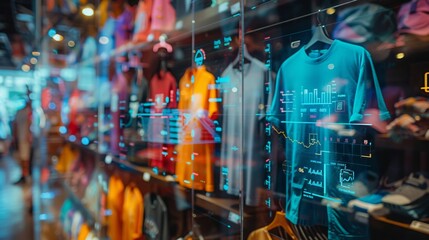 Integrated retail management system. The concept of omnichannel retailing. advanced integration of e-commerce technology, enhancing the shopping experience with a modern and interactive approach