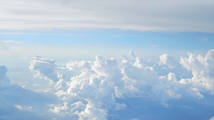 clouds over blue sky