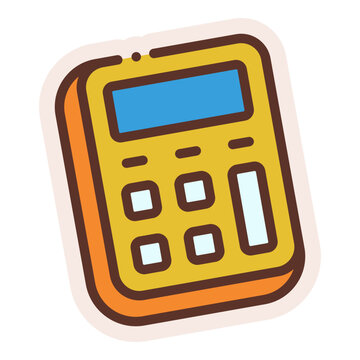 recommend clip art: calculator device sticker
