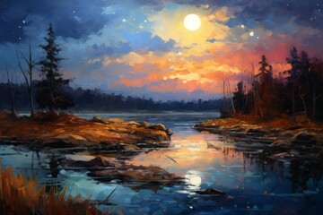 Crisp evenings - Generative AI