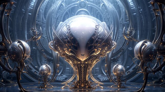 Bionic cyber neural network artificial intelligence alien technology