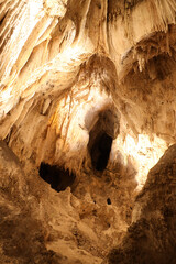 Rock formations in Carlsbad Caverns National Park, New Mexico