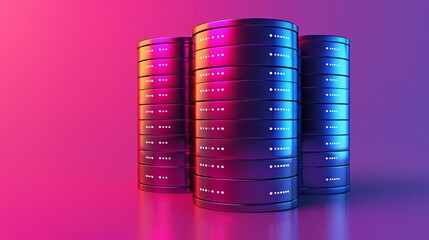 Database Management A database icon, representing database design, management, and querying