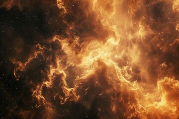 Fototapeta premium Celestial wonders painted in vibrant hues 
