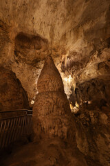 Rock formations in Carlsbad Caverns National Park, New Mexico
