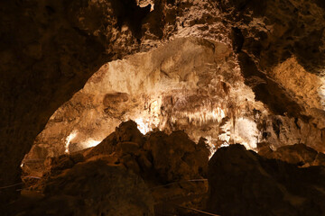 Rock formations in Carlsbad Caverns National Park, New Mexico
